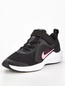 Nike Downshifter 10 Trainer - Black/Pink, Size 11