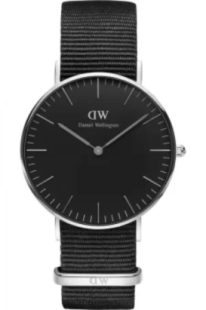 Unisex Daniel Wellington Classic Black Cornwall Watch 36mm Watch DW00100151