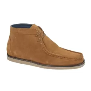 Roamers Mens Suede Ankle Boots (7 UK) (Tan)