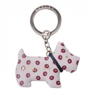 Radley Go Walkies Keyring - Grey