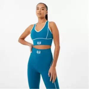 Everlast Piping Detail Sports Bra - Green