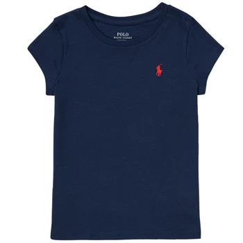 Polo Ralph Lauren DRETU Girls Childrens T shirt in Blue - Sizes 7 years,8 / 9 years,10 / 11 years,12 / 14 years