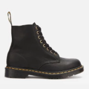 Dr. Martens Mens 1460 Ambassador Soft Leather Pascal 8-Eye Boots - Black - UK 7