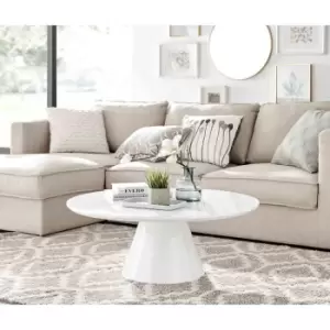 Furniture Box Palma White Gloss Coffee Table