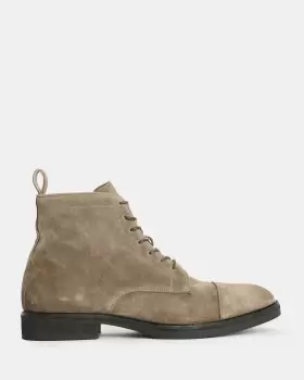 AllSaints Drago Suede Lace Up Boots