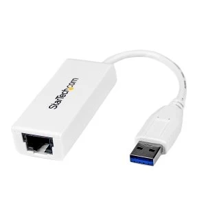 USB 3.0 to Gigabit Ethernet NIC Network Adapter White