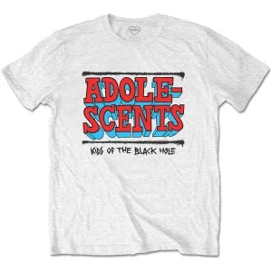 The Adolescents - Kids Of The Black Hole Unisex Small T-Shirt - White