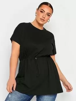 Yours Toggle Tunic Black