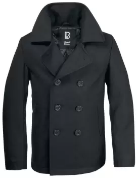 Brandit Pea Coat Uniform Jacket black