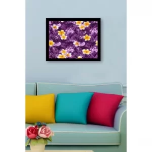 SC0761 Multicolor Decorative Framed MDF Painting