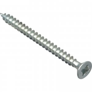 Forgefix Multi Purpose Zinc Plated Screws 4mm 50mm Pack of 15