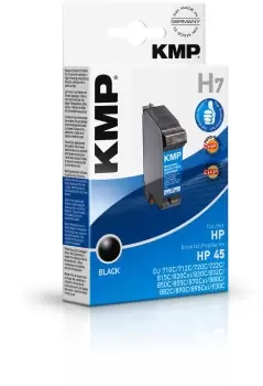 KMP H7 ink cartridge Black