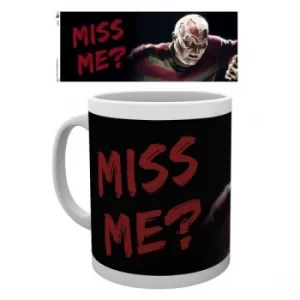 Nightmare On Elm Street Miss Me Mug