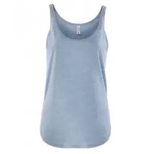 Next Level Womens/Ladies Sleeveless Tank Top (M) (Stonewash Denim)