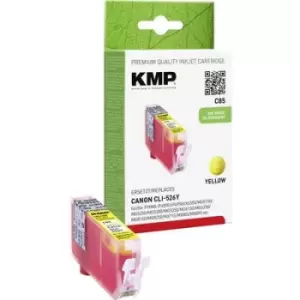 KMP Ink replaced Canon CLI-526 Compatible Yellow C85 1515,0009