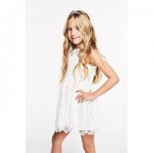 Bardot Lace Dress - Ivory