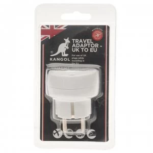 Kangol UK to EU Adaptor - White