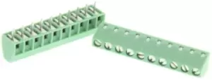 Phoenix Contact MKKDS 1/10-3.81 10-pin PCB Terminal Strip, 3.81mm Pitch