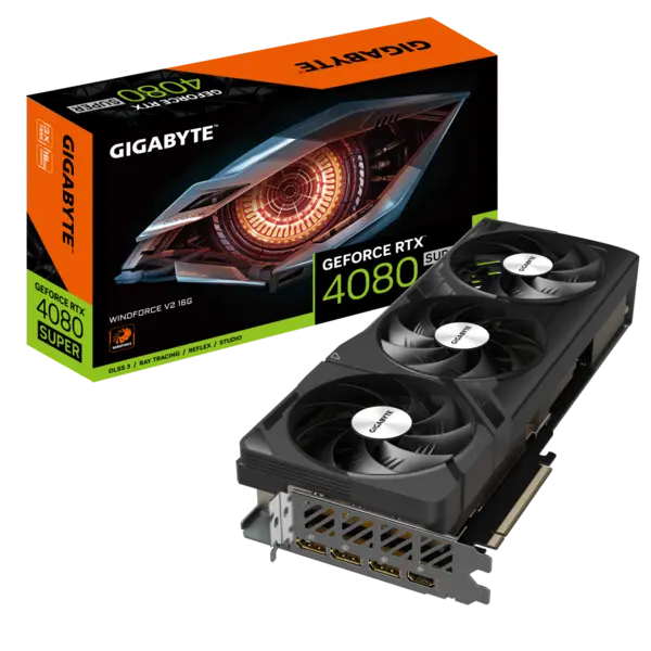 Gigabyte GeForce RTX 4080 SUPER WINDFORCE V2 16GB Graphics Card