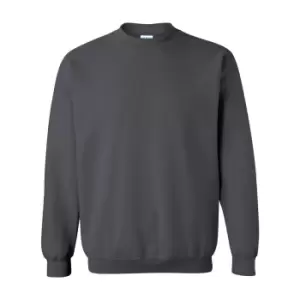 Gildan Heavy Blend Unisex Adult Crewneck Sweatshirt (S) (Charcoal)