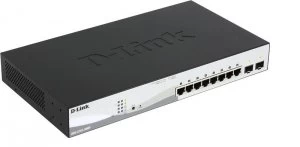 D-Link Web Smart DGS-1210-10MP 8 Port smart Switch