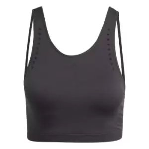 adidas AEROKNIT Training Light-Support Bra Womens - Black