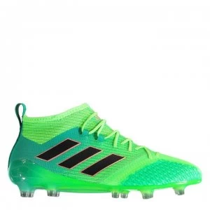 adidas Ace 17.1 Primeknit FG Football Boots - SolarGreen/Blk