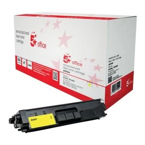 Office Reman Laser Toner Ink Cartridge HY Page Life 3500pp Yellow Brother