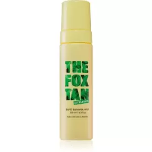 The Fox Tan Rapid Banana Whip face & body tan accelerator without SPF 200ml