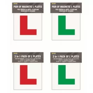 Streetwize Magnetic L Plate -Pair 2 Piece