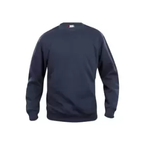 Clique Unisex Adult Basic Round Neck Sweatshirt (5XL) (Dark Navy)