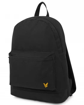 lyle & scott 1874 Backpack Men Black Acrilico - Acrylic