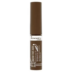 Rimmel Brow This Way Gel With Argan Oil Medium Brown 2 Brown