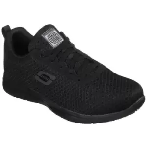 Skechers Womens/Ladies Genter Bronaugh Safety Work Trainer (6 UK) (Black) - Black