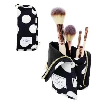 The Flat Lay Co. Brush Holder - Black Dbl Spots