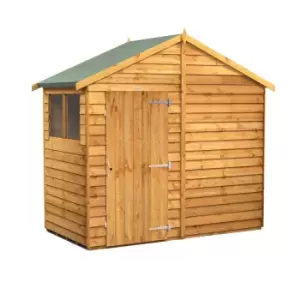 Power 4x8 Overlap Apex Shed