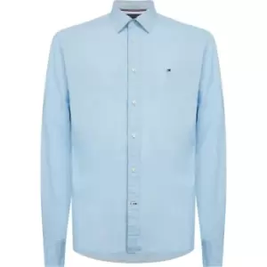 Tommy Hilfiger Core Flex Poplin Rf Shirt - Blue