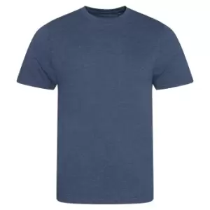 AWDis Mens Tri Blend T Shirt (2 Extra Large) (Heather Navy)