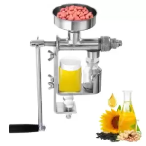 HD Manual Oil Press Machine Expeller Extractor Stainless Steel#304 Homemade Oil