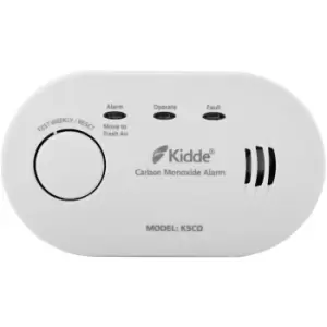K5CO - Kitemarked 10 Year Life Carbon Monoxide Alarm 7 Year Warranty - Kidde