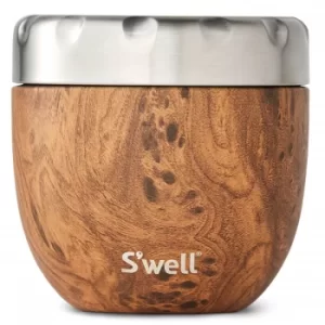 S'well Eats 2 in 1 The Teakwood Nesting Food Bowl 21.5oz