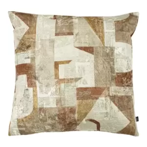 Neutra Jacquard Woven Cushion Sunstone/Terracotta