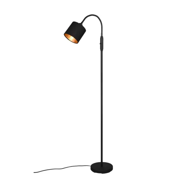 Tommy Modern Floor Lamp Black Matt