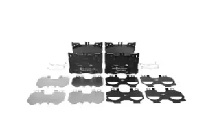 ATE Brake pad set MERCEDES-BENZ 13.0460-4892.2 0004204900,0004205000,0004207900 0004208403,0004209000,A0004204900,A0004205000,A0004207900,A0004208403