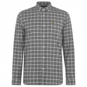 Lyle and Scott Check Flannel Shirt - Grey / Chk Z765