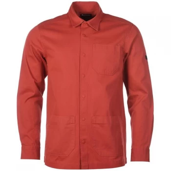 Barbour International Worker Overshirt - Root Red RE67