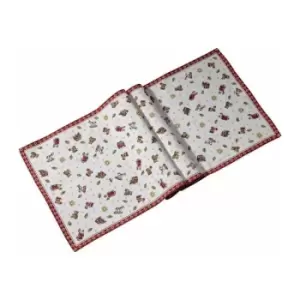 Villeroy & Boch Toy's Delight Gobelin Runner x L, Red/Multicoloured, 49 x 143 cm, Cotton, One Size, Large