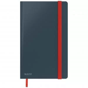 Leitz Cosy Notebook Soft Touch Ruled with Hardcover Velvet Grey