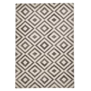 Grey and White Elegant 4893 Rug Grey/Natural