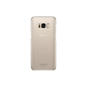 Samsung EF-QG950CFEGWW Galaxy S8 Clear Cover in Gold